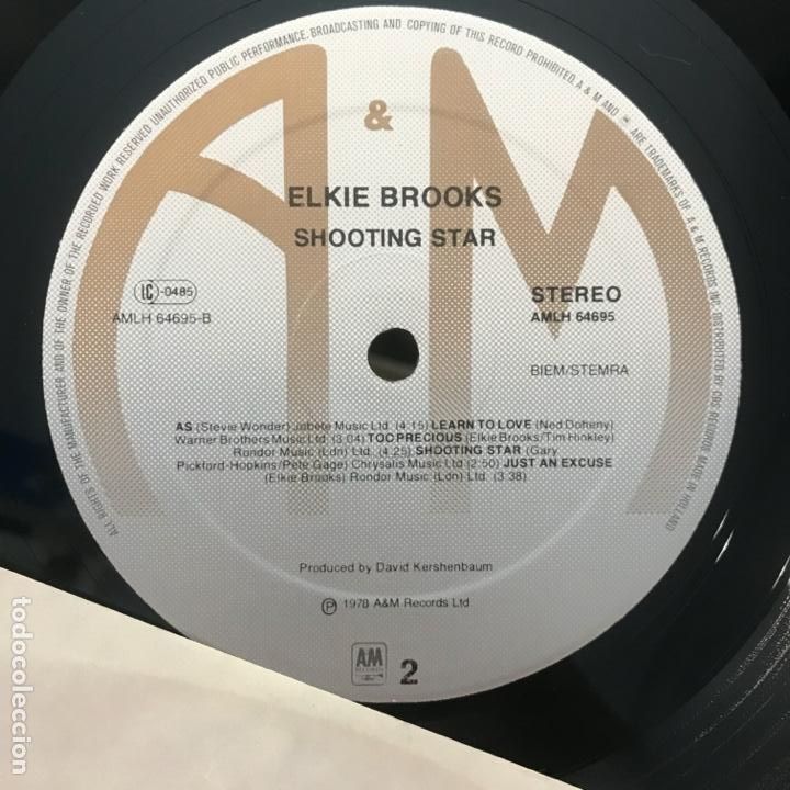 Discos de vinilo: Elkie Brooks &lrm;&ndash; Shooting Star 1978 - Foto 3