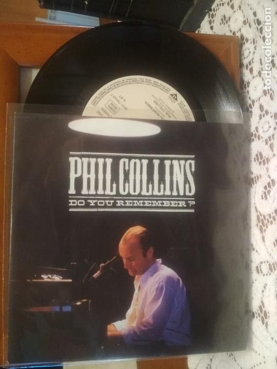 Discos de vinilo: PHIL COLLINS  DO YOU REMEMBER?(LIVE). SINGLE GERMANY 1990 PDELUXE - Foto 1