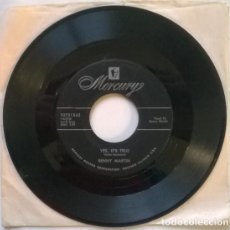 Discos de vinilo: BENNY MARTIN. YES IT'S TRUE/ I'M RIGHT AND YOU'RE WRONG. MERCURY 70731X45 , USA 1955 SINGLE. Lote 193035887