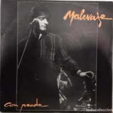 Discos de vinilo: MALEVAJE - CON PRADO SG PROMO ED. ESPAÑOLA 1988