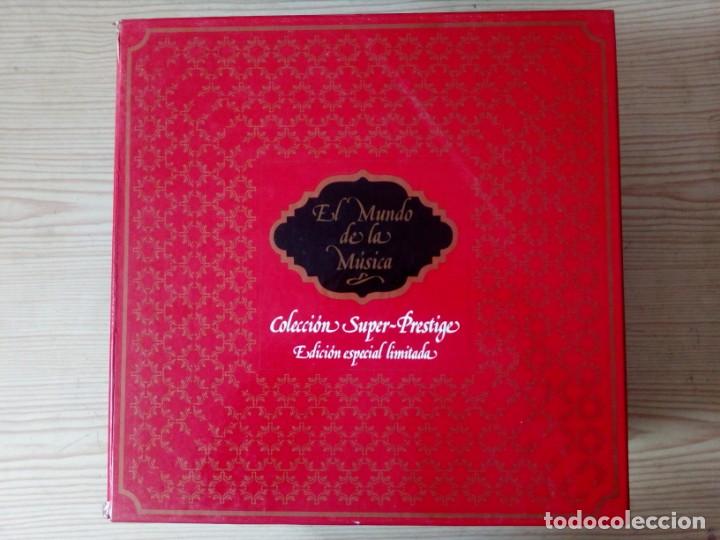 Discos de vinilo: El Mundo De La Musica - Coleccion Super-Prestige - Edicion Especial Limitada - 70 LP's En 6 Cajas