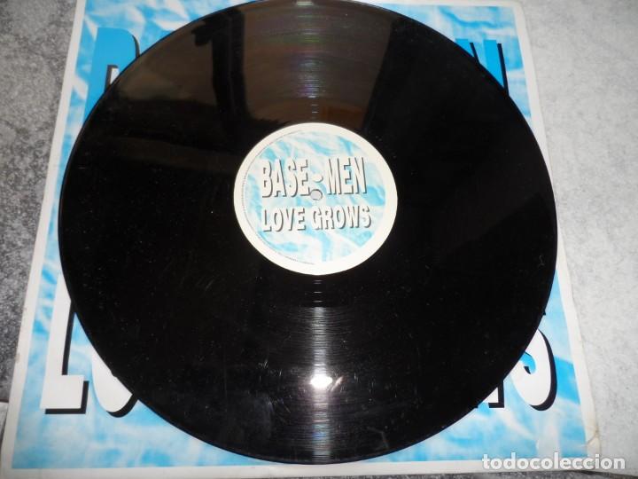 Discos de vinilo: BASE-MEN - LOVE GROWS - Foto 2
