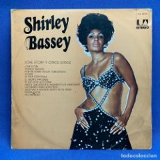 Discos de vinilo: SHIRLEY BASSEY LP. ESTUCHE VG. VINILO VG+. Lote 193169457