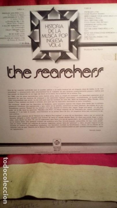 Discos de vinilo: THE SEARCHERS - HISTORIA DE LA ... - Foto 2