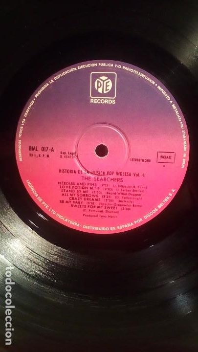 Discos de vinilo: THE SEARCHERS - HISTORIA DE LA ... - Foto 3