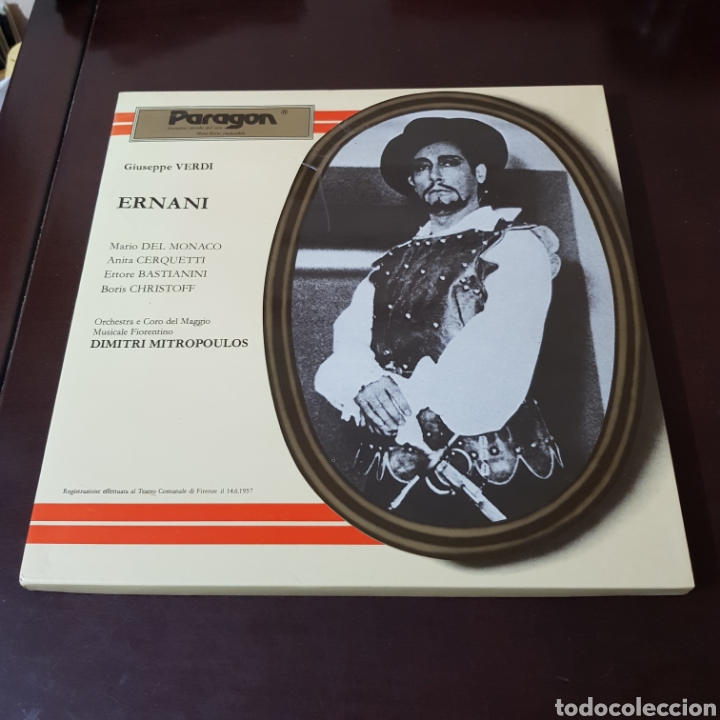 Discos de vinilo: VERDI - ERNANI - DIMITRI MITROPOULOS 3 LP - Foto 1