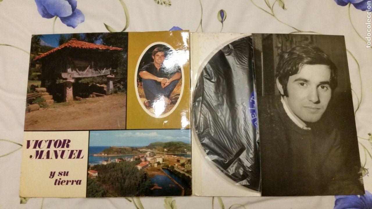 Discos de vinilo: Disco V&iacute;ctor Manuel y su tierra belter - Foto 3