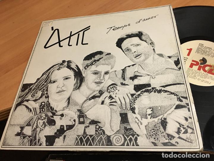 Discos de vinilo: ATIC (TEMPS DAMOR) LP ESPA&Ntilde;A 1986 (B-10) - Foto 1