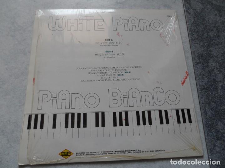 Discos de vinilo: WHITE PIANO PIANO BIANCO - Foto 4