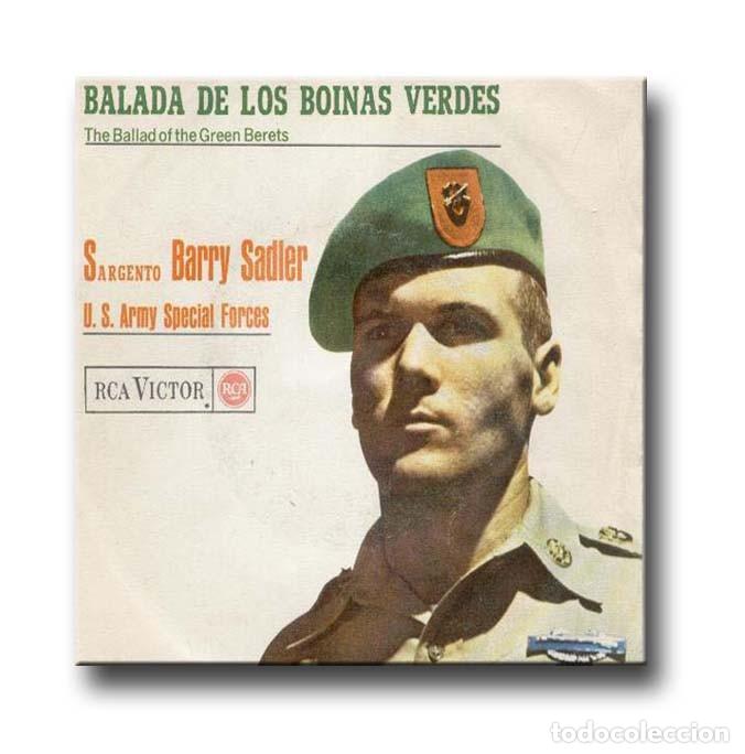 Discos de vinilo: Barry Sadler - Balada de los Boinas Verdes - Foto 1