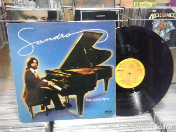 Discos de vinilo: LMV - Sandro. Hoy Como Ayer. DB Belter &lrm;1981, ref. 2-47.113 - Foto 1