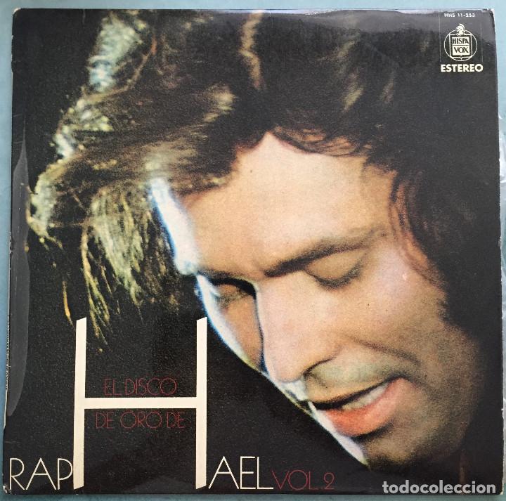 Discos de vinilo: RAPHAEL - EL DISCO DE ORO DE RAPHAEL VOL.2 - HISPAVOX - 1973 - Foto 1