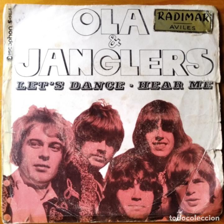 Discos de vinilo: OLA & JANGLERS - LETS DANCE/ HEAR ME - Foto 1