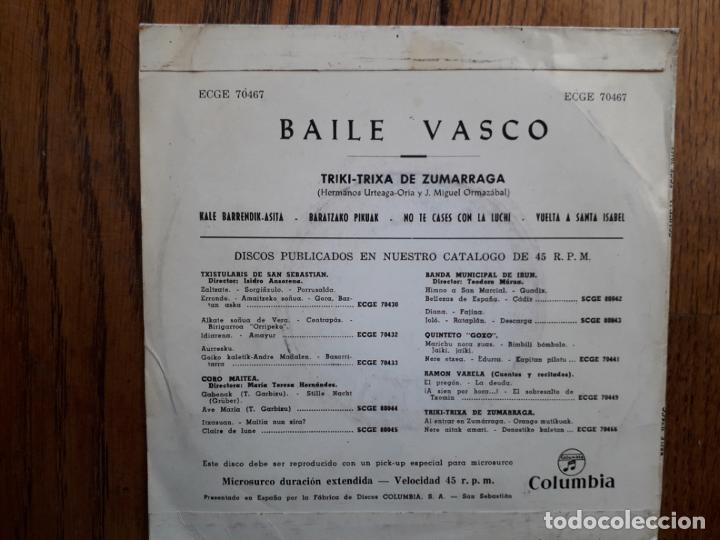 Discos de vinilo: Triki trixa de zumarraga - Foto 2