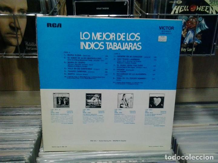 Discos de vinilo: Lo Mejor De Los Indios Tabajaras. RCA Victor &lrm;1972, ref. LSP - 4007 - Foto 2