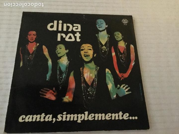 Discos de vinilo: Canta, simplemente / Dina Rot. Argentina RCA, 1969. - Foto 1