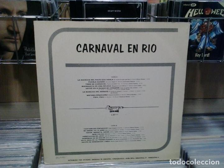 Discos de vinilo: LMV - Carnaval en Rio. Olympo &lrm;1973, ref. L-97 - Foto 2