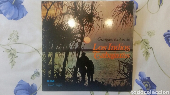 Discos de vinilo: Disco grandes &eacute;xitos de los Indios Tabajaras - Foto 1