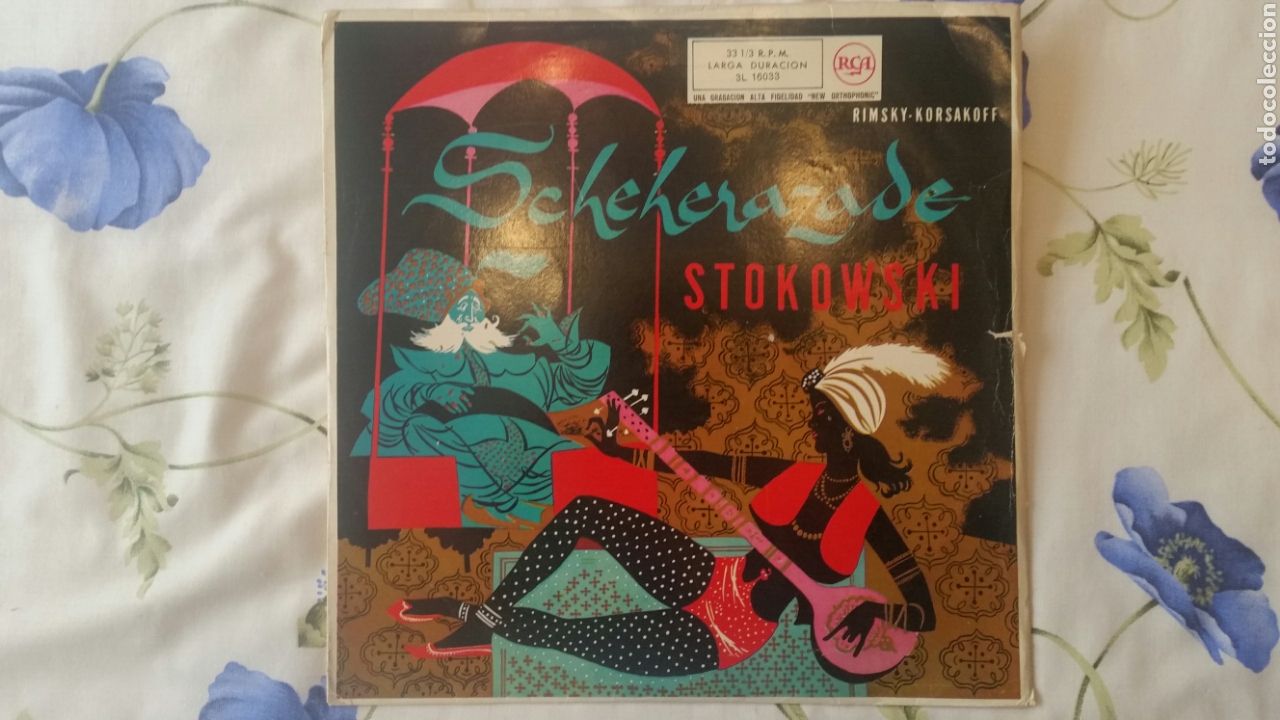 Discos de vinilo: Disco scheherazade Leopoldo Stokowski 1961 - Foto 1