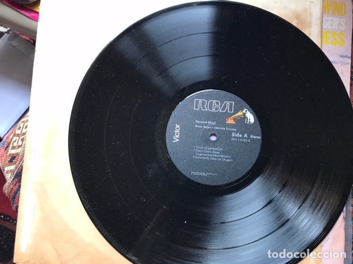 Discos de vinilo: Second wind. Brian Auger Oblivion express - Foto 7
