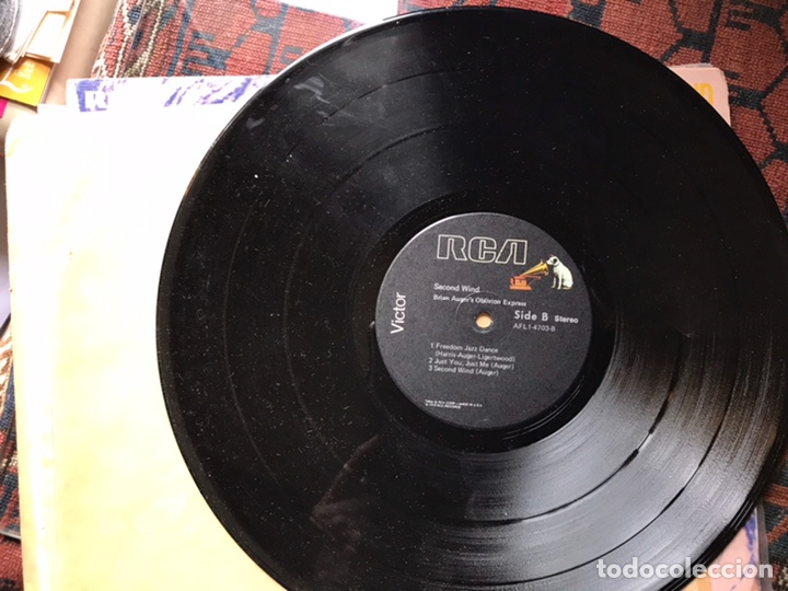 Discos de vinilo: Second wind. Brian Auger Oblivion express - Foto 9