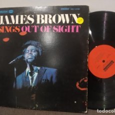 Discos de vinilo: LP ORIG USA 1965 JAMES BROWN SINGS OUT OD SIGHT VG+ BUEN ESTADO