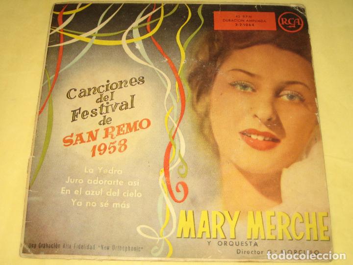 Discos de vinilo: MARY MERCHE - Foto 1