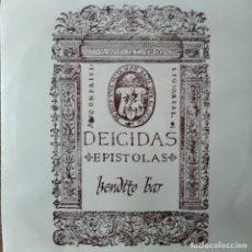 Discos de vinilo: DEICIDAS - EPISTOLAS - SINGLE 1993 ARTESANIAS MUSICALES. Lote 193388373