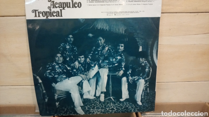 Discos de vinilo: conjunto acapulco tropical. Lp vinilo 1975. - Foto 2