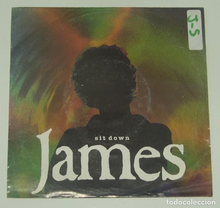 Discos de vinilo: JAMES. SIT DOWN. FONTANA PHONOGRAM 1991 (U.K.) - Foto 1