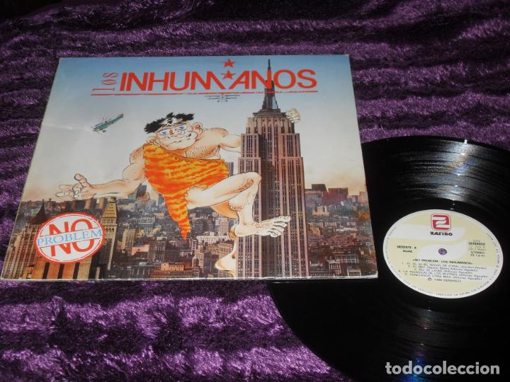 Discos de vinilo: LOS INHUMANOS LP. NO PROBLEM. MADE IN SPAIN. 1990. - Foto 1
