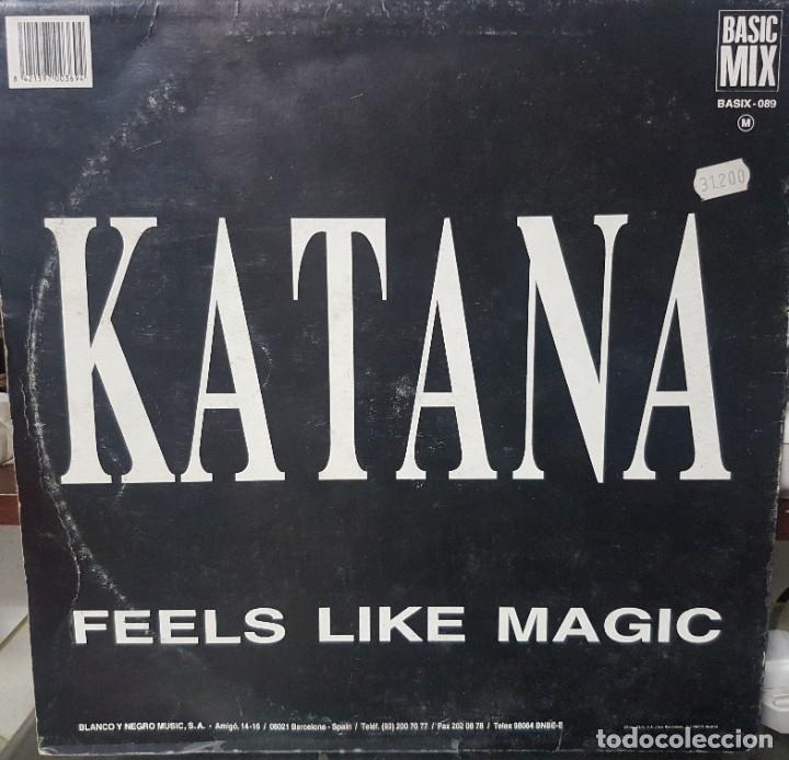 Discos de vinilo: Katana - Feels like magic - Techno - 1993 - Maxi single - Tecnifon - Foto 2