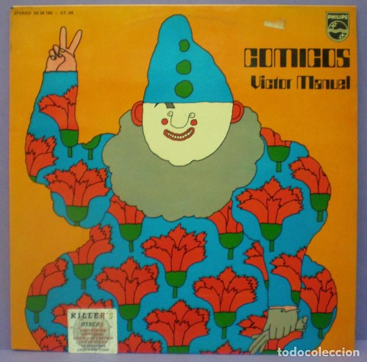 Discos de vinil: V&iacute;ctor Manuel - C&oacute;micos - LP de 1975