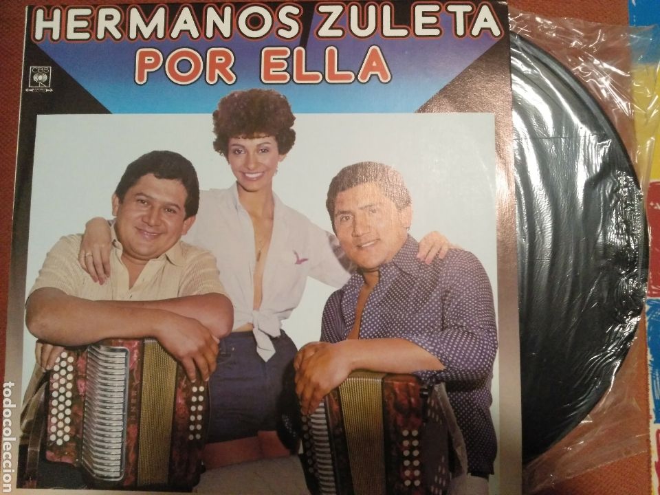 Discos de vinilo: Hermanos zuleta por ella - Foto 1