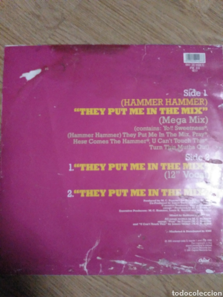 Discos de vinilo: MC. Hammer - Foto 2