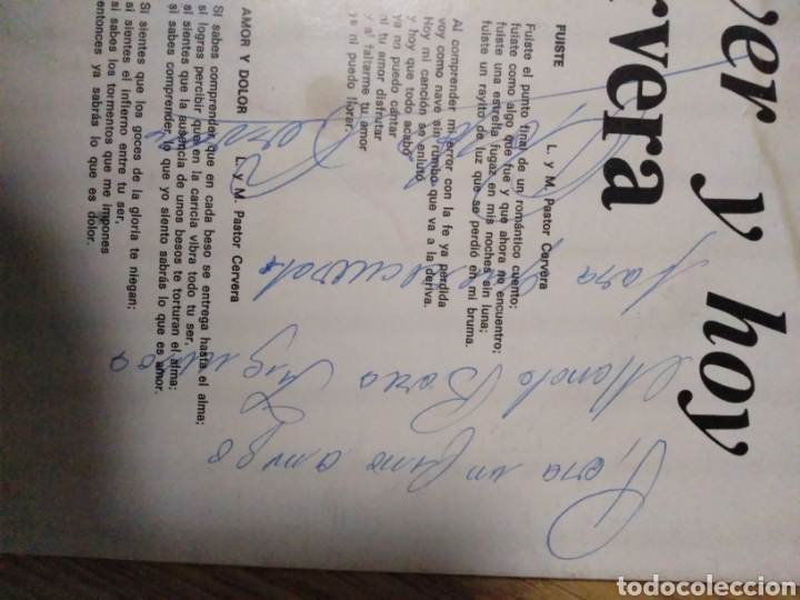 Discos de vinilo: Pastor cervera - Foto 3