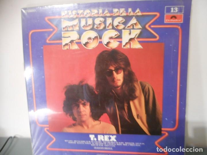 Discos de vinilo: T. REX - HISTORIA DE LA MUSICA ROCK - Foto 1