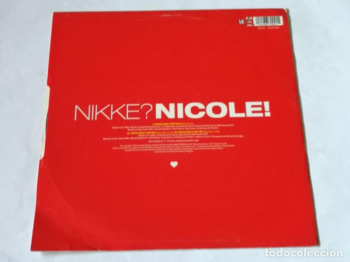 Discos de vinilo: Nikke? Nicole! - Nikke Does It Better - 1991 - Foto 2