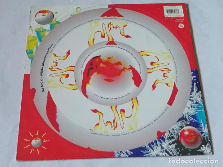 Discos de vinilo: DJ Nick - White Christmas-Rave - 1994 - Foto 2