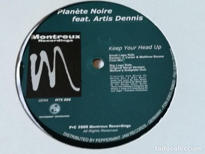 Discos de vinilo: Plan&egrave;te Noire - Keep Your Head Up - 2000 - Foto 1