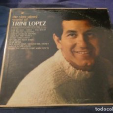 Discos de vinilo: LP AMERICANO DE EPOCA BUEN ESTADO SING ALONG THE WORLD OF...MUY CORRECTO