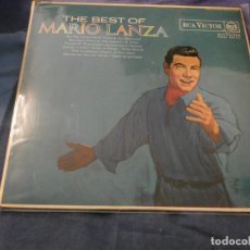 Discos de vinilo: LP INGLES BUEN ESTADO MARIO LANZA THE BEST OF UK MUY ANTIGUO PORTADA BIEN VINILO MUY BIEN