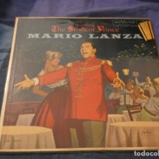 Discos de vinilo: MARIO LANZA THE STUDENT PRNCE LP ANTQIUISIMO USA RCA RED SEAL VINILO BIEN PORTADA MUY BIEN 