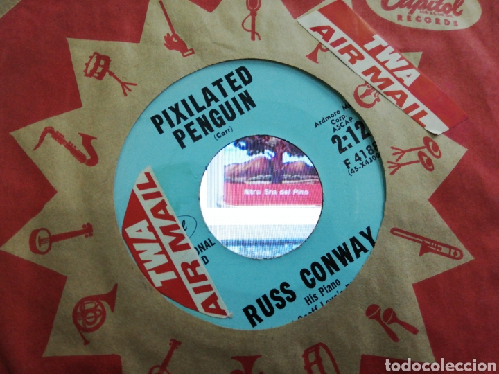 Discos de vinilo: Russ conway single promocional side saddle - Foto 2