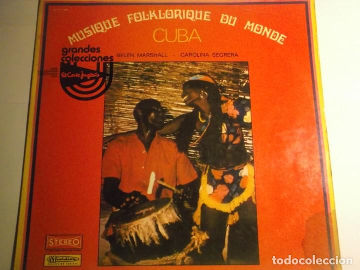 Disques de vinyle: MUSIQUE FOLKLORIQUE DU MONDE-CUBA-ORIGINAL ESPA&Ntilde;OL 1976