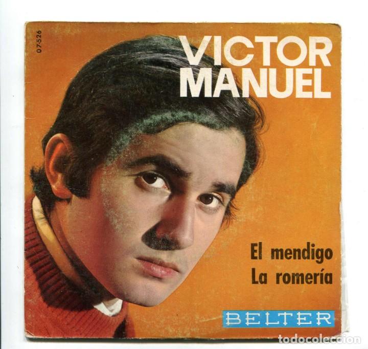 Discos de vinilo: VICTOR MANUEL. SINGLE. - Foto 1