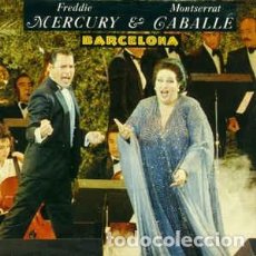 Discos de vinilo: FREDDIE MERCURY Y MONTSERRAT CABALLÉ - BARCELONA - MAXI-SINGLE SPAIN 1987. Lote 193762172