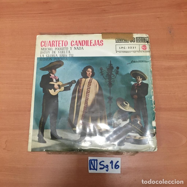 Discos de vinilo: Cuarteto Candilejas - Foto 1