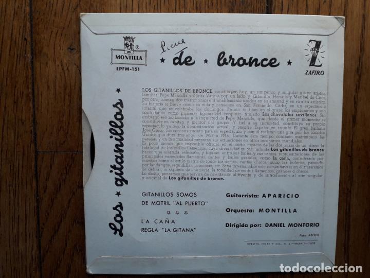 Discos de vinilo: Los gitanillos de bronce - gitanillos somos + 3 - Foto 3