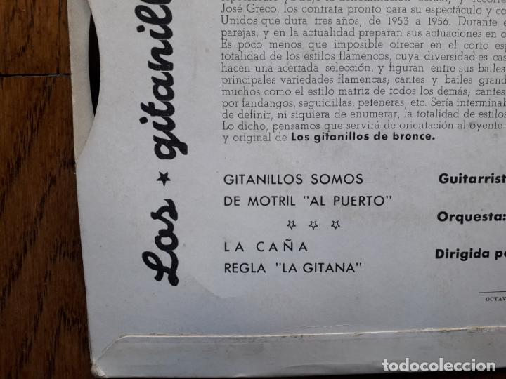 Discos de vinilo: Los gitanillos de bronce - gitanillos somos + 3 - Foto 4
